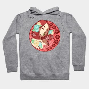 Flora: Red Hoodie